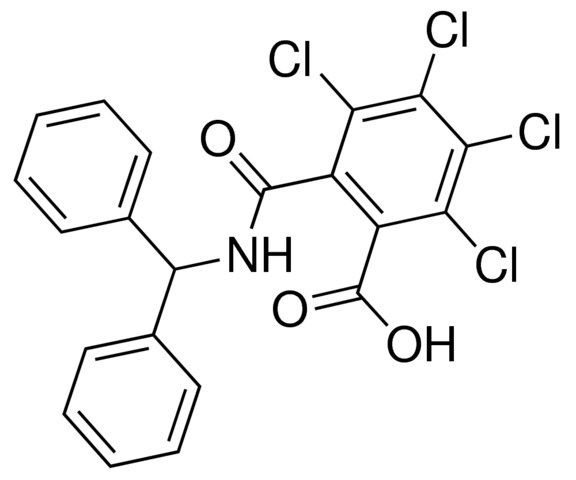 N-(DIPHENYLMETHYL)-3,4,5,6-TETRACHLOROPHTHALAMIC ACID