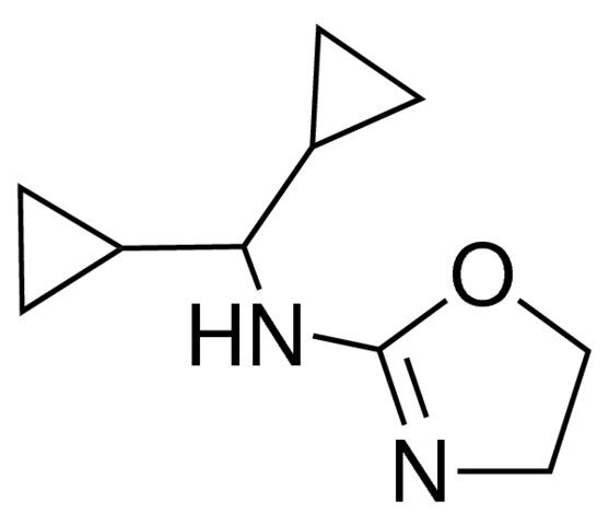 N-(dicyclopropylmethyl)-4,5-dihydro-1,3-oxazol-2-amine