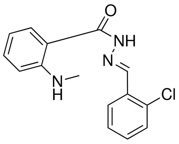 N-METHYLANTHRANILIC (2-CHLOROBENZYLIDENE)HYDRAZIDE
