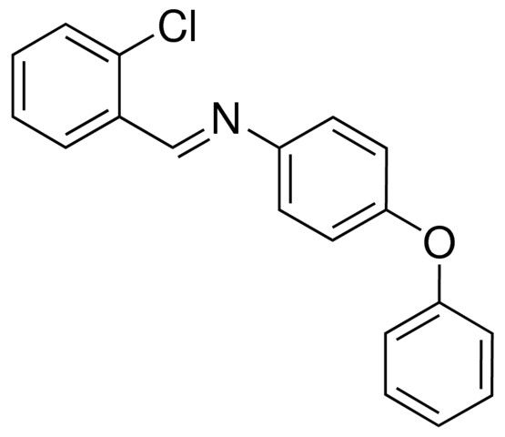 N-(2-CHLOROBENZYLIDENE)-4-PHENOXYANILINE