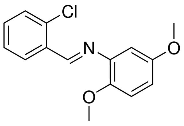 N-(2-CHLOROBENZYLIDENE)-2,5-DIMETHOXYANILINE