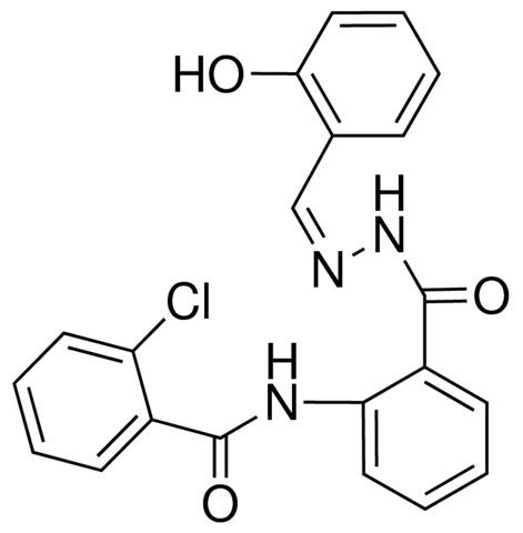 N-(2-CHLOROBENZOYL)ANTHRANILIC (2-HYDROXYBENZYLIDENE)HYDRAZIDE