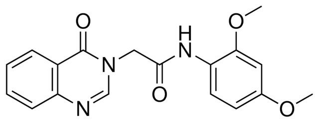 N-(2,4-DIMETHOXYPHENYL)-2-(4-OXO-3(4H)-QUINAZOLINYL)ACETAMIDE