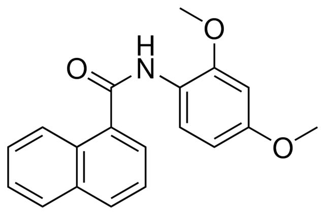 N-(2,4-DIMETHOXYPHENYL)-1-NAPHTHAMIDE