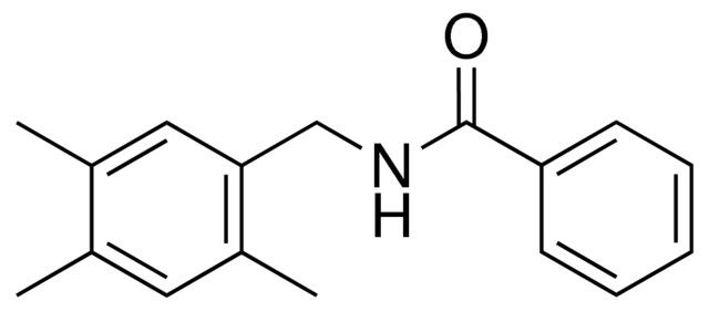 N-(2,4,5-TRIMETHYL-BENZYL)-BENZAMIDE