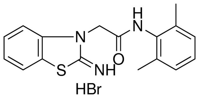N-(2,6-DIMETHYL-PHENYL)-2-(2-IMINO-BENZOTHIAZOL-3-YL)-ACETAMIDE, HYDROBROMIDE