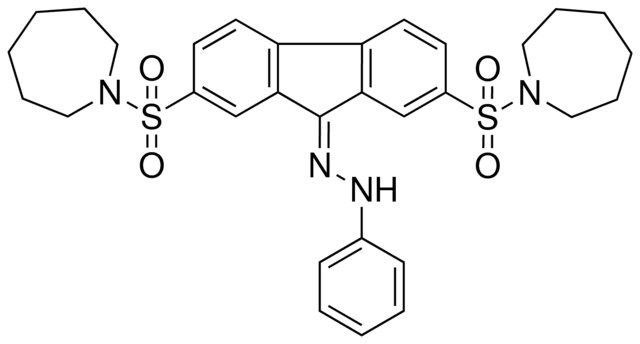 N-(2,7-BIS-(AZEPANE-1-SULFONYL)-FLUOREN-9-YLIDENE)-N'-PHENYL-HYDRAZINE
