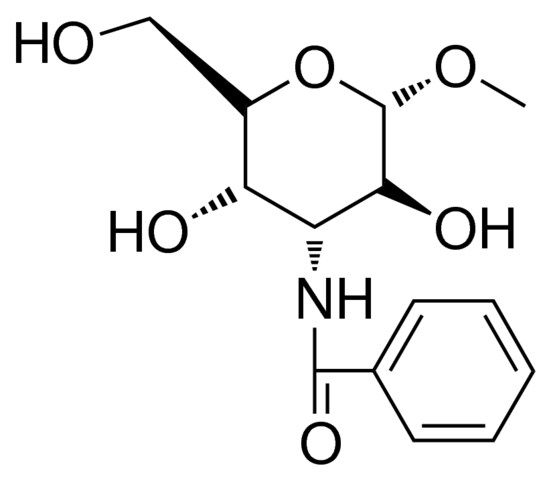 N-(3,5-DIHYDROXY-2-HYDROXYMETHYL-6-METHOXY-TETRAHYDRO-PYRAN-4-YL)-BENZAMIDE