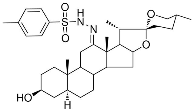 N'-[(3beta,5alpha)-3-hydroxyspirostan-12-ylidene]-4-methylbenzenesulfonohydrazide