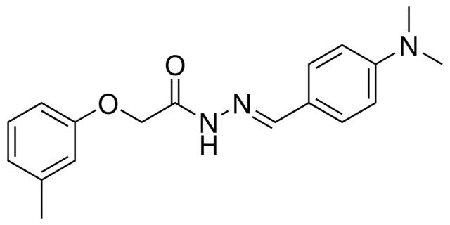 N'-[([4-(DIMETHYLAMINO)PHENYL]METHYLIDENE]-2-(3-METHYLPHENOXY)ACETOHYDRAZIDE