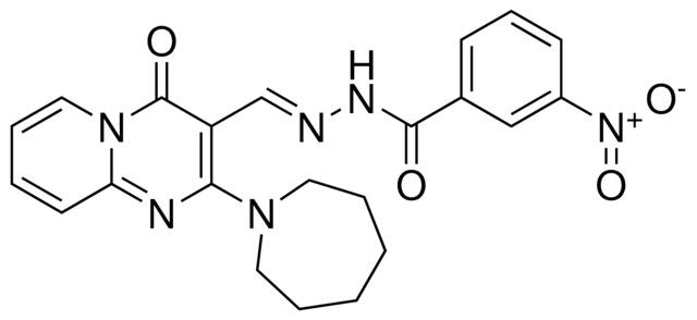 N'-{(E)-[2-(1-AZEPANYL)-4-OXO-4H-PYRIDO[1,2-A]PYRIMIDIN-3-YL]METHYLIDENE}-3-NITROBENZOHYDRAZIDE