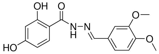N'-(3,4-DIMETHOXYBENZYLIDENE)-2,4-DIHYDROXYBENZOHYDRAZIDE