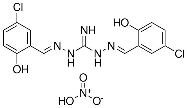 N',2-BIS(5-CL-2-HYDROXYBENZYLIDENE)HYDRAZINECARBOXIMIDOHYDRAZIDE  NITRATE