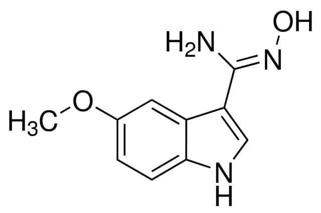 <i>N</i>′-Hydroxy-5-methoxy-1<i>H</i>-indole-3-carboximidamide