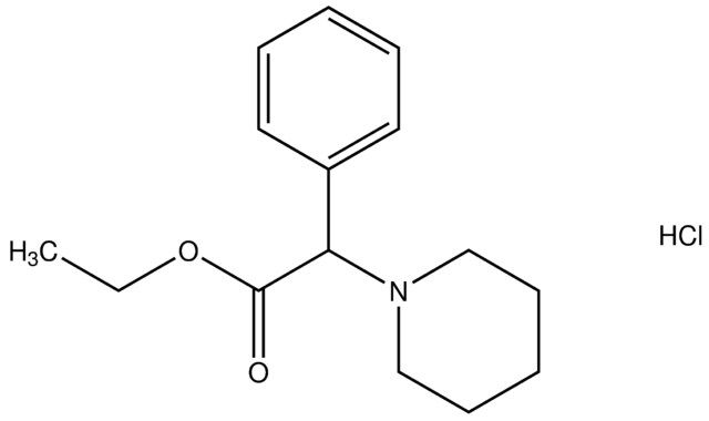 ethyl phenyl(1-piperidinyl)acetate hydrochloride