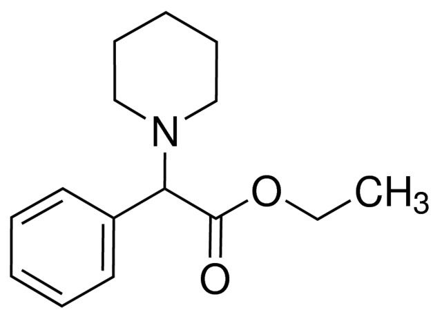 Ethyl phenyl(1-piperidinyl)acetate