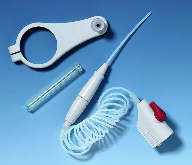 Flexible discharge tubing with recirculation valve for Dispensette<sup>®</sup> S, Dispensette<sup>®</sup> S Organic, and Dispensette S<sup>®</sup> Trace Analysis