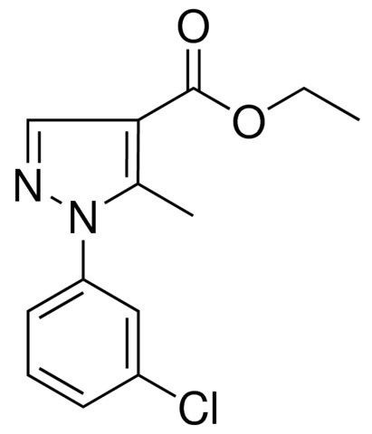 ETHYL 1-(3-CHLOROPHENYL)-5-METHYL-1H-PYRAZOLE-4-CARBOXYLATE