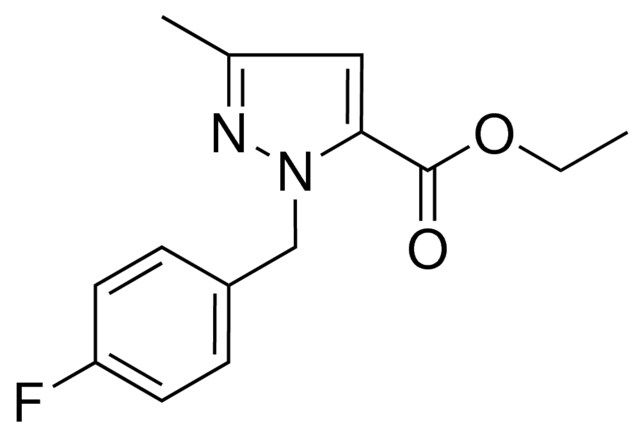 ETHYL 1-(4-FLUOROBENZYL)-3-METHYL-1H-PYRAZOLE-5-CARBOXYLATE
