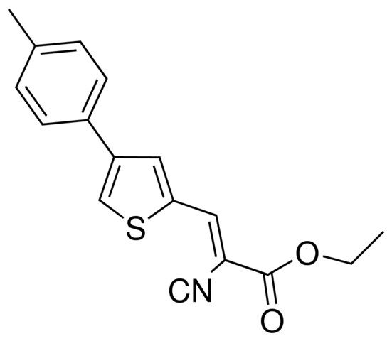 ETHYL 2-CYANO-3-(4-(4-METHYLPHENYL)-2-THIENYL)-2-PROPENOATE