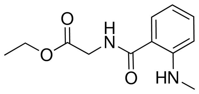 ethyl {[2-(methylamino)benzoyl]amino}acetate