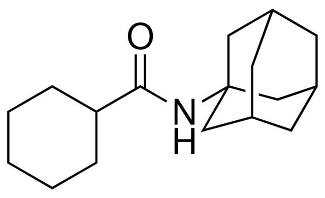 CYCLOHEXANECARBOXYLIC ACID ADAMANTAN-1-YLAMIDE