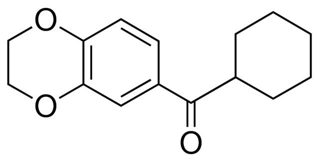 CYCLOHEXYL-(2,3-DIHYDRO-BENZO(1,4)DIOXIN-6-YL)-METHANONE