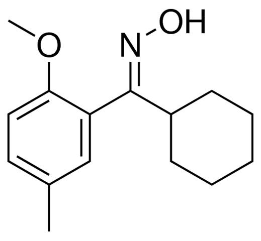 CYCLOHEXYL(2-METHOXY-5-METHYLPHENYL)METHANONE OXIME