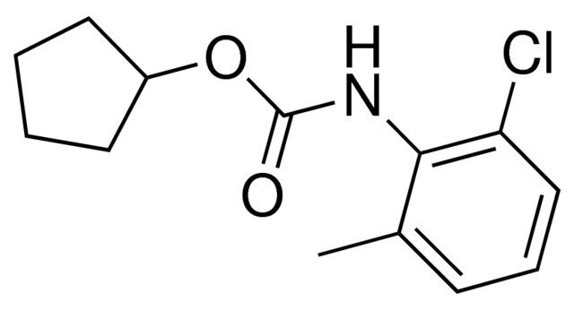CYCLOPENTYL N-(2-CHLORO-6-METHYLPHENYL)CARBAMATE