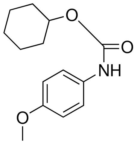 CYCLOHEXYL N-(4-METHOXYPHENYL)CARBAMATE