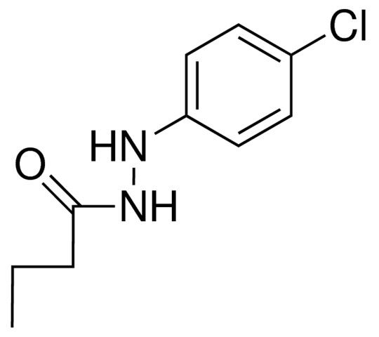 BUTYRIC N2-(4-CHLOROPHENYL)HYDRAZIDE