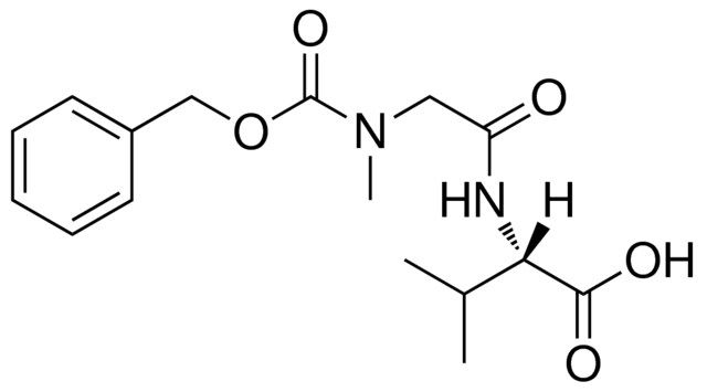 CARBOBENZYLOXY-SARCOSYL-L-VALINE