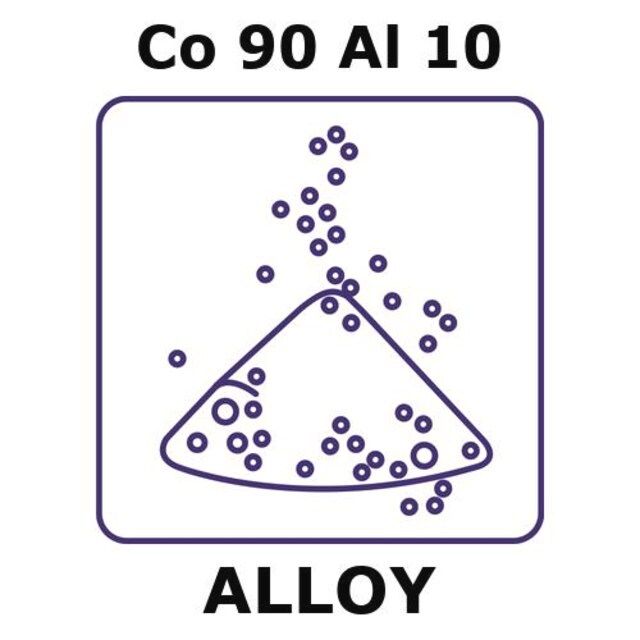 Cobalt-aluminum alloy, Co90Al10