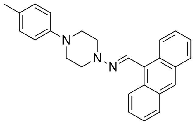 ANTHRACEN-9-YLMETHYLENE-(4-P-TOLYL-PIPERAZIN-1-YL)-AMINE
