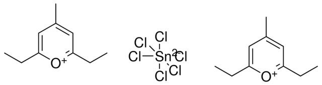 BIS(2,6-DIETHYL-4-METHYLPYRYLIUM) HEXACHLOROSTANNATE(2-)
