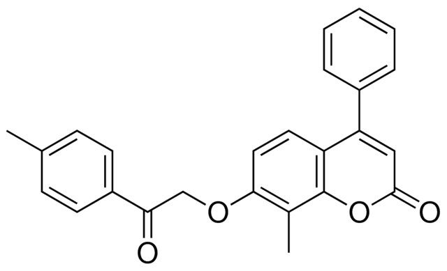8-METHYL-7-(2-OXO-2-P-TOLYL-ETHOXY)-4-PHENYL-CHROMEN-2-ONE