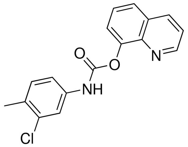 8-QUINOLYL N-(3-CHLORO-4-METHYLPHENYL)CARBAMATE