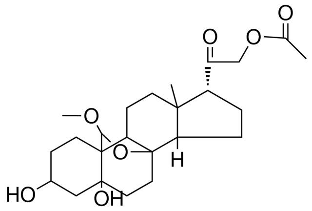 8,19-EPOXY-3-BETA,5-DI-HO-20-OXO-5-PREGNANE-19,21-DIYL-21-ACETATE 19-ME ETHER