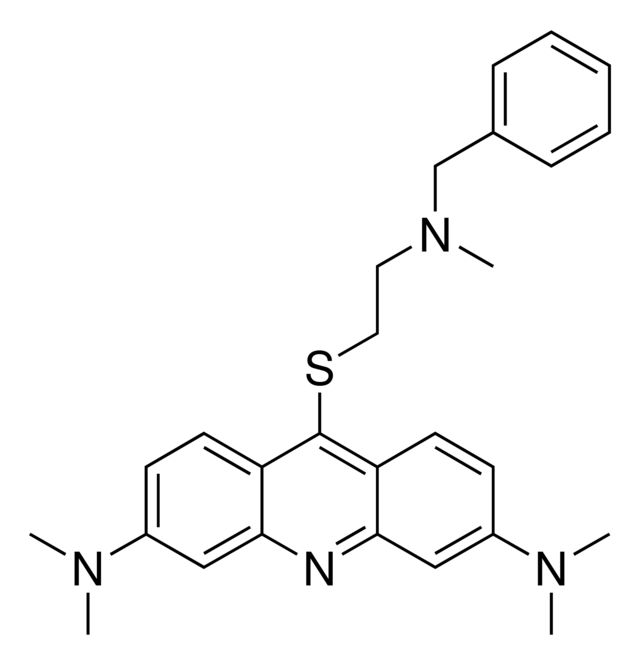 9-({2-[Benzyl(methyl)amino]ethyl}sulfanyl)-N(3),N(3),N(6),N(6)-tetramethyl-3,6-acridinediamine