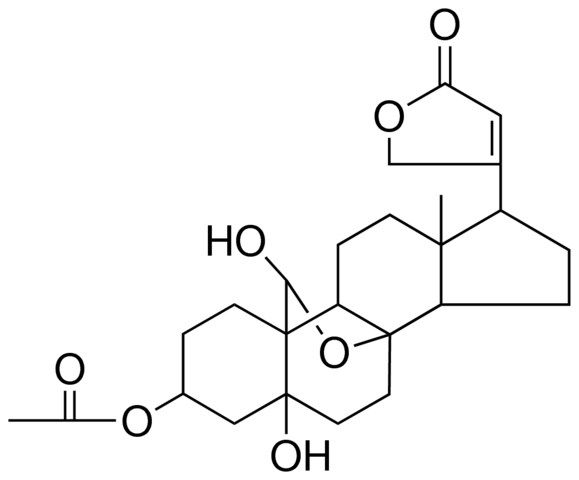 8,19-EPOXY-3-BETA,5,19-TRIHYDROXY-5-BETA-CARD-20(22)-ENOLIDE 3-ACETATE