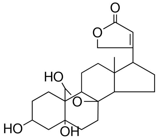 8,19-EPOXY-3-BETA,5,19-TRIHYDROXY-5-BETA,14-BETA-CARD-20(22)-ENOLIDE