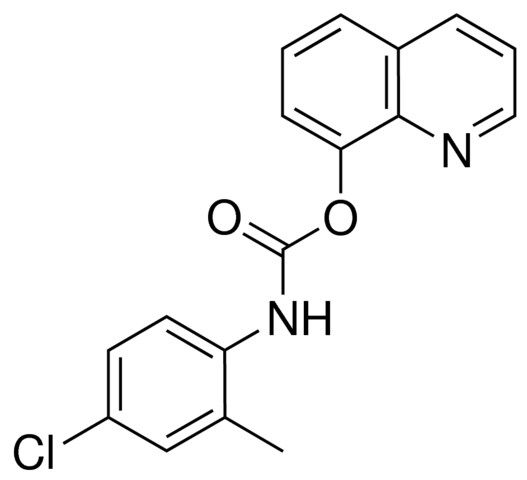 8-QUINOLYL N-(4-CHLORO-2-METHYLPHENYL)CARBAMATE