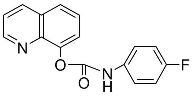 8-QUINOLYL N-(4-FLUOROPHENYL)CARBAMATE