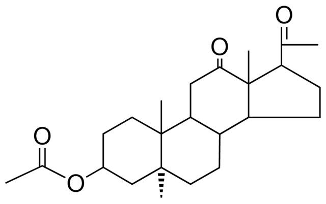 ACETIC ACID AC-TRIMETHYL-OXO-HEXADECAHYDRO-CYCLOPENTA(A)PHENANTHREN-3-YL ESTER