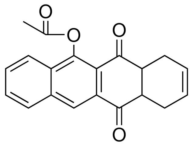 ACETIC ACID 6,11-DIOXO-6,6A,7,10,10A,11-HEXAHYDRO-NAPHTHACEN-5-YL ESTER