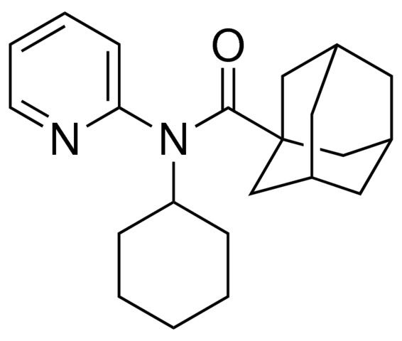 ADAMANTANE-1-CARBOXYLIC ACID CYCLOHEXYL-PYRIDIN-2-YL-AMIDE