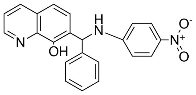 7-((4-NITRO-PHENYLAMINO)-PHENYL-METHYL)-QUINOLIN-8-OL