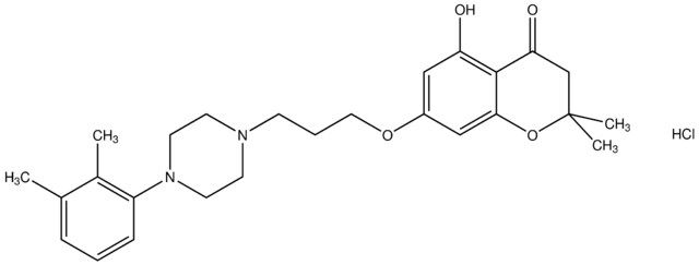 7-{3-[4-(2,3-dimethylphenyl)-1-piperazinyl]propoxy}-5-hydroxy-2,2-dimethyl-2,3-dihydro-4H-chromen-4-one hydrochloride