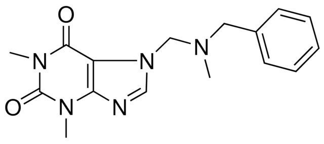 7-((BENZYL(METHYL)AMINO)METHYL)-1,3-DIMETHYL-3,7-DIHYDRO-1H-PURINE-2,6-DIONE