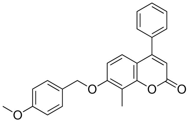 7-((4-METHOXYBENZYL)OXY)-8-METHYL-4-PHENYL-2H-CHROMEN-2-ONE